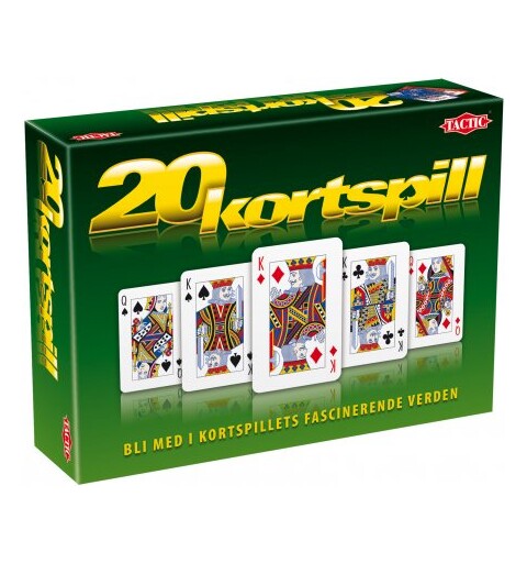 20 Kortspill Regler, 2 kortstokker